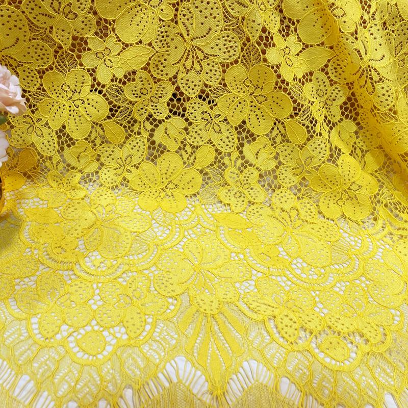 Lace Fabric 150x150cm for Dresses Clothes Sewing White Blue Hollowed-out Plain Cloth Heavy Press Yarn Three-dimensional Mesh