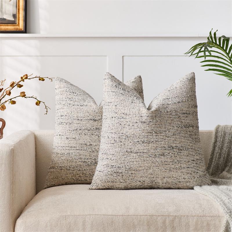 Modern Wabi-Sabi Style Cationic Cushion Cover - Soft & Stylish Pillowcase for Living Room, Bedroom, and Sofa