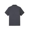 Anta Comfortable Breathable Solid Color Casual Short Sleeve Polo Shirt Men Tops Gray 952528113-3