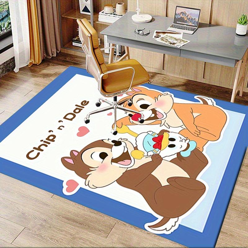 Office Rug Chip 'n' Dale, Squirrels Theme 3D Printed Anti-Slip Rug-Machine Washable for Living Room
