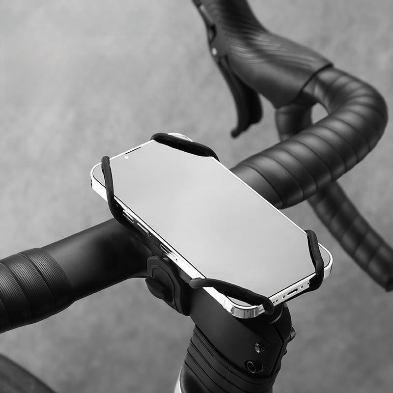 Fahrrad Handyhalterung Silikonmaterial Universelles Fahrradzubehör Für Straßen- Und Mountainbiking