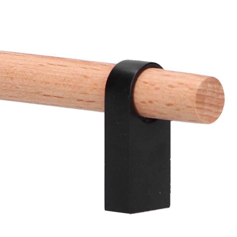 Smooth Finish Cabinet Pulls Zinc alloy Solid Wood Handles Stable Drawer Pulls Kitchen