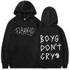 Rels B Flakk Smile Bluzy Chłopcy Nie Płaczą Nadruk z Literami Mężczyźni Kobiety Modna Bluza z Kapturem Hip Hop Oversize Pulower Streetwear