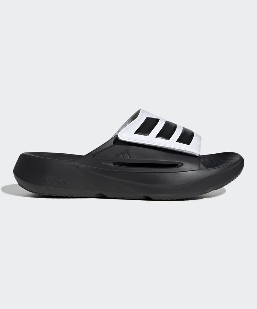 Adidas Lightblaze Slide - Black:White / Js3588