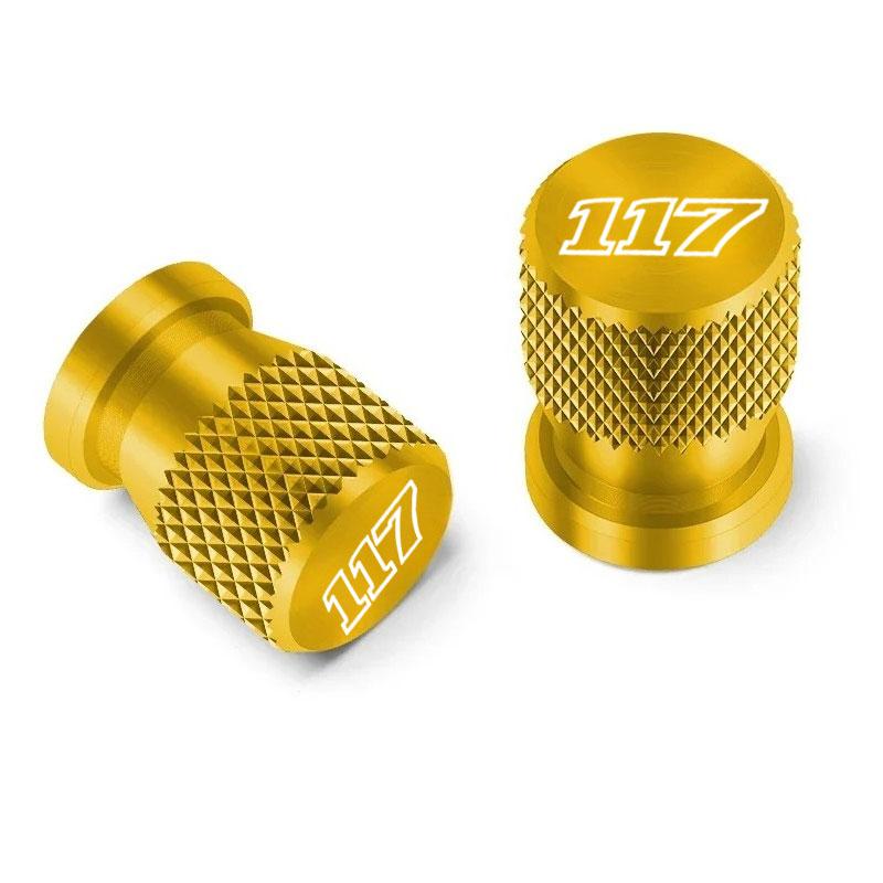 For Harley Softail Low Rider ST FXLRST FXRST Breakout Touring CVO 117 Motorcycle Accessories CNC Tire Valve Stem Cap Cover Plugs