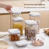 Multi-Grain Sealed Food-Grade Storage Jar – Customizable Plastic Container for Snacks and Dry Goods