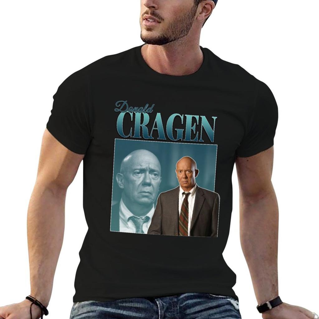 Donald Cragen 90s Inspired Vintage Homage T-Shirt Cool Dry Performance T-Shirt