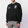Off-White Mona Lisa Print Crew Neck Sweatshirt Men Tops Black OMBA035S190030051020