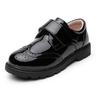 Barnesko til gutter Ekte skinnsko til barn Bryllup Skole Show Kjole Ballerinaer Lette Klassiske Svarte Barn Loafers Mokasiner