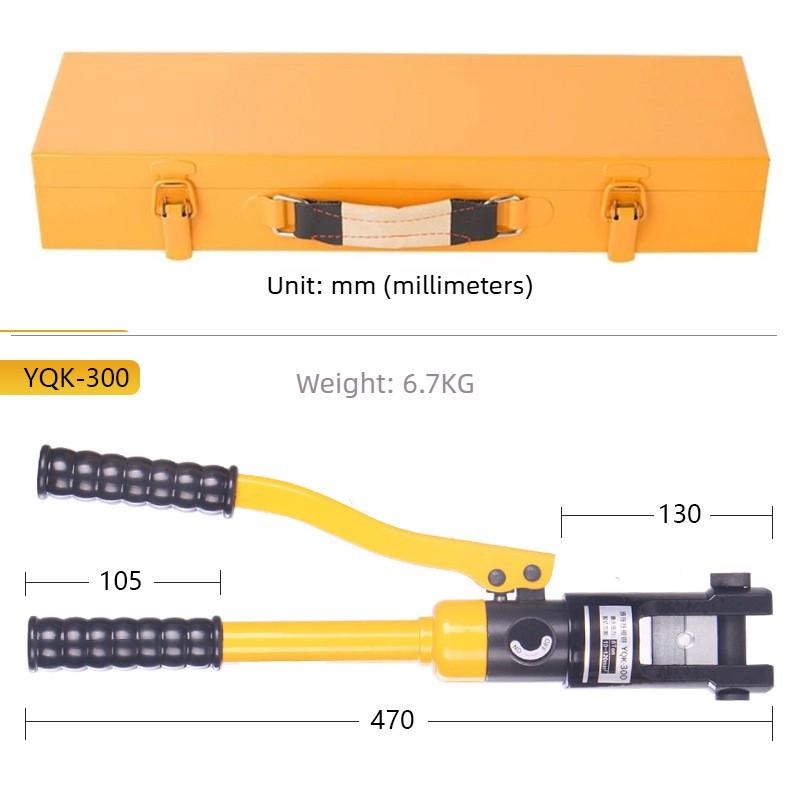 Hydraulic Crimping Pliers Portable Hydraulic Manual Crimping Copper Aluminum Nose Terminals Tool