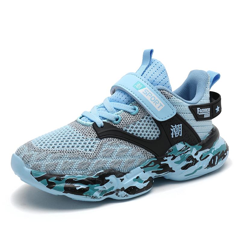 Casual sneakers voor kinderen Zomerjongen Meisje Lichte sportloopschoenen Holle ademende kinderen platte wandelschoenen Tienertennistrainer