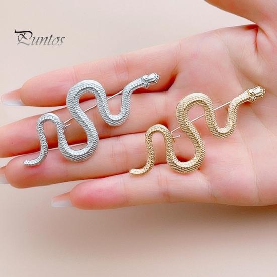 New Year Snake Brooch Good Luck Symbol Chinese Zodiac Year of The Snake Clothes Pin Prom Party Formal Occasions Brooch