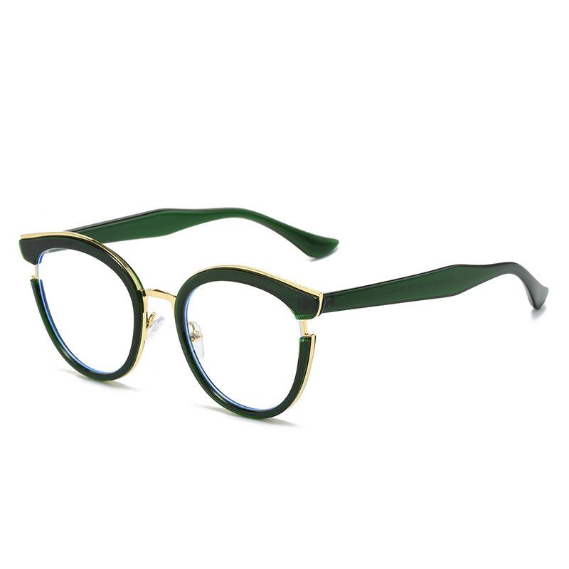 Vintage Anti Blue Light Cat Eye TR90 Glasses Women Luxury Brand Designer Trend Myopia Prescription Optical Eye Glasses Frame