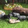 Cross-Border Wildlife Simulation Toy: Dog, Badger & Weasel Family