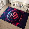 Atletico Madrid Designed floor mat, suitable as a non-slip mat for the living room or bedroom sofa