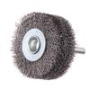 For Metal Rust Removal, Edge Grinding, Deburring Professional Stainless Steel Wire Brush Wheel 2" 50mm - Rotary Polishing Tool