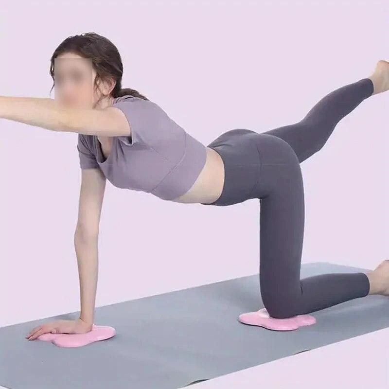 1 pz Yoga Ginocchio Gomito Protezione Giunto Pad Portatile Fitness Esercizio Addensato Antiscivolo Yoga Mat Yoga Pilates Fitness Attrezzatura