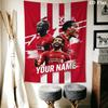 Custom Lfc Wall Hanging Printed Fabric Blanket Decorative Tapestries for Bedroom Living Room Home Decor