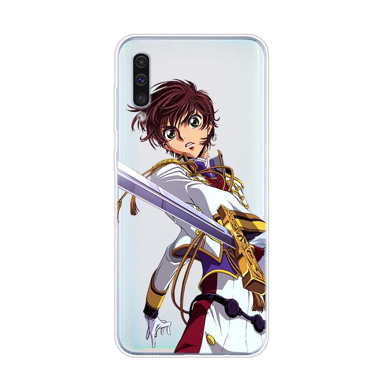 Anime Code Geass Lelouch For Samsung Galaxy A90 A80 A70 A60 A50 A40 A30 A20S A20E A10 A10E A10S S8 S7 S6 Edge Phone Case