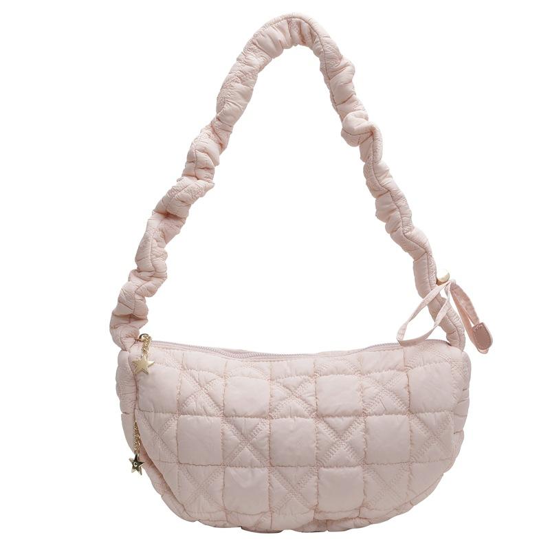 Fashion and lightweight pleated cloud bag women's autumn and winter new underarm shoulder bag trendy messenger dumpling bag