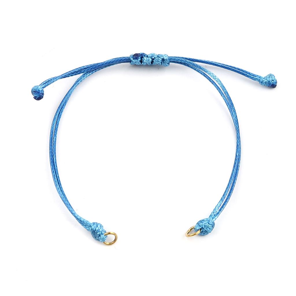 5PCs Multicolor Rope Lucky knots Bracelets Polyester Handmade Bangles Braiding Braided Bracelets Accessories Findings Adjustable