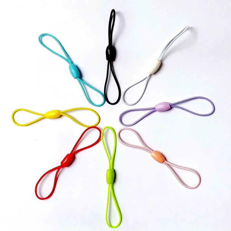 Durable Elastic Lanyard with Mini Figure 8 Cord for Student & Bus Cards