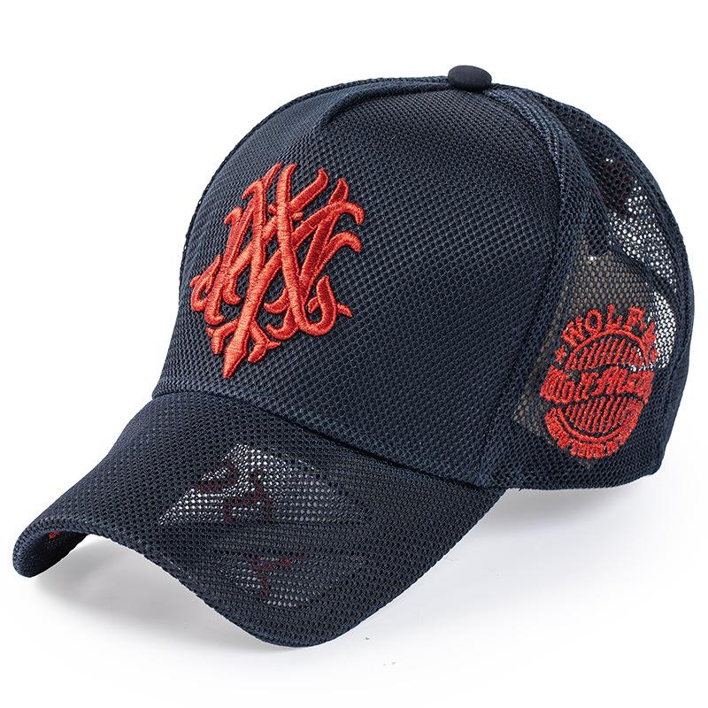 Papa Sommer Outdoor Mesh Sonnenkappe Herren Lässige Sportmütze Herren Große Größe Baseballkappen 55-59cm 60-65cm