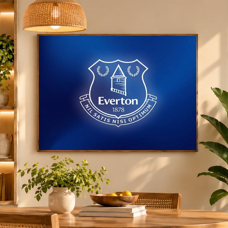 5D Diamond Painting Everton Football DIY Full Drill Diamond Art Kit Home Decoration