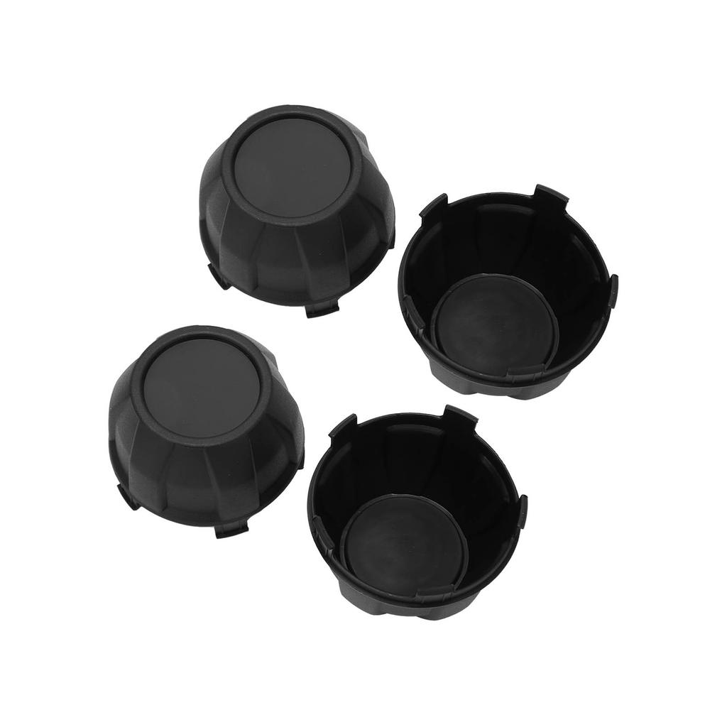 4Pcs Tire Wheel Hub Caps 11065 1341 Black Reliable Rugged Dust Center Hub Cap Covers for Teryx KRX 1000