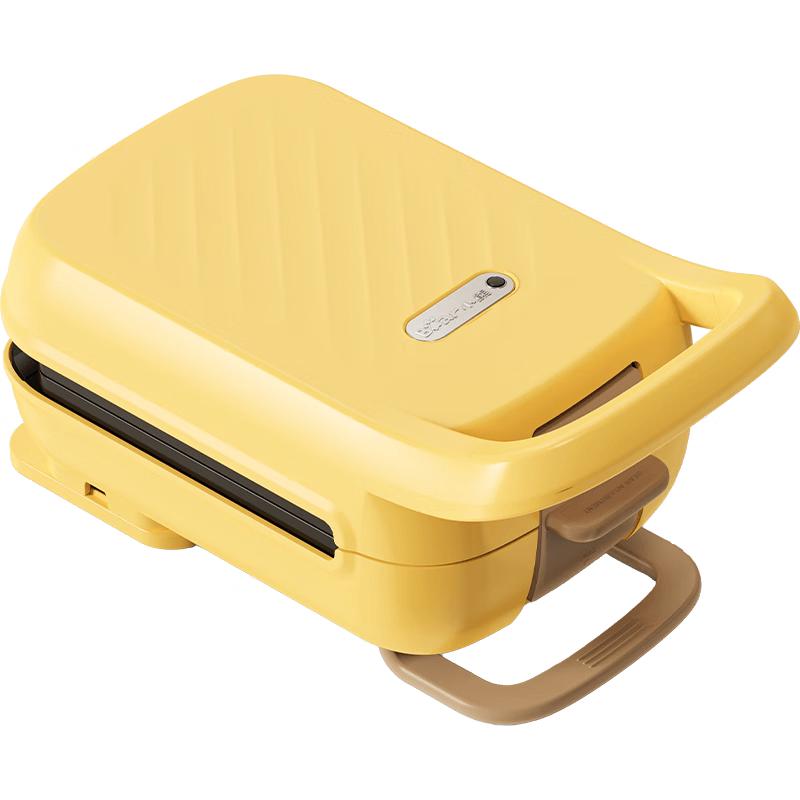 BEAR Multifunctional Sandwich and Waffle Maker CN Plug (adapter Included)