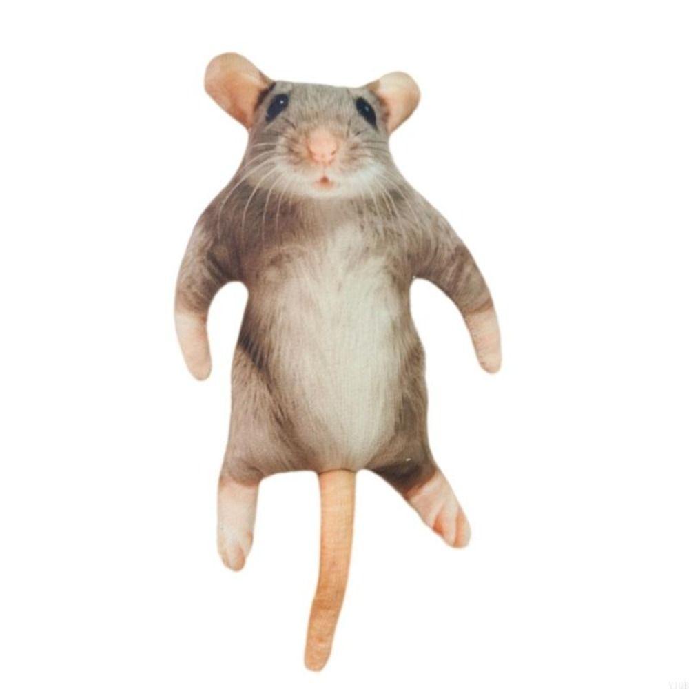 12/24cm Plush Mouse Doll Plush Cartoon Mouse Doll New Animal Figure Doll Bag Charm Doll