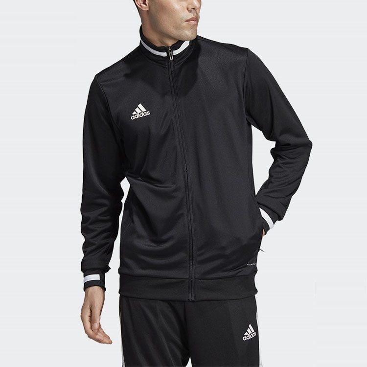 Adidas Jackets Men's Black Stand Collar Moderate Other DW6849