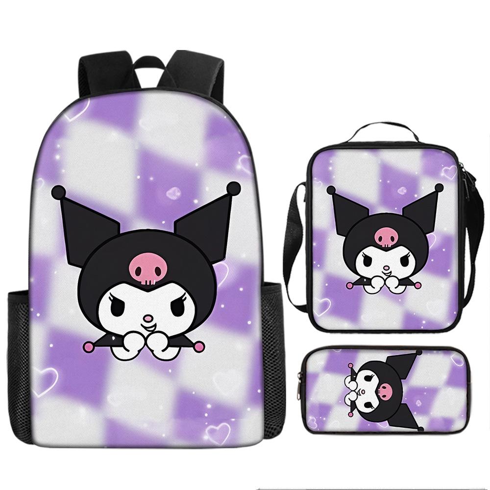3D Animation Three-Piece Yugui Dog Cartoon Primary And Secondary School Students Schoolbag Children'S Backpack