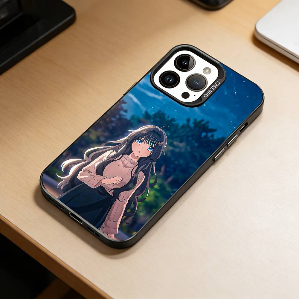 Kaoruko W-Waguri  Phone Case For iPhone 17,16,15,14,13,12,11 Plus,Pro Max,XS,Colorful Silver Black Cover