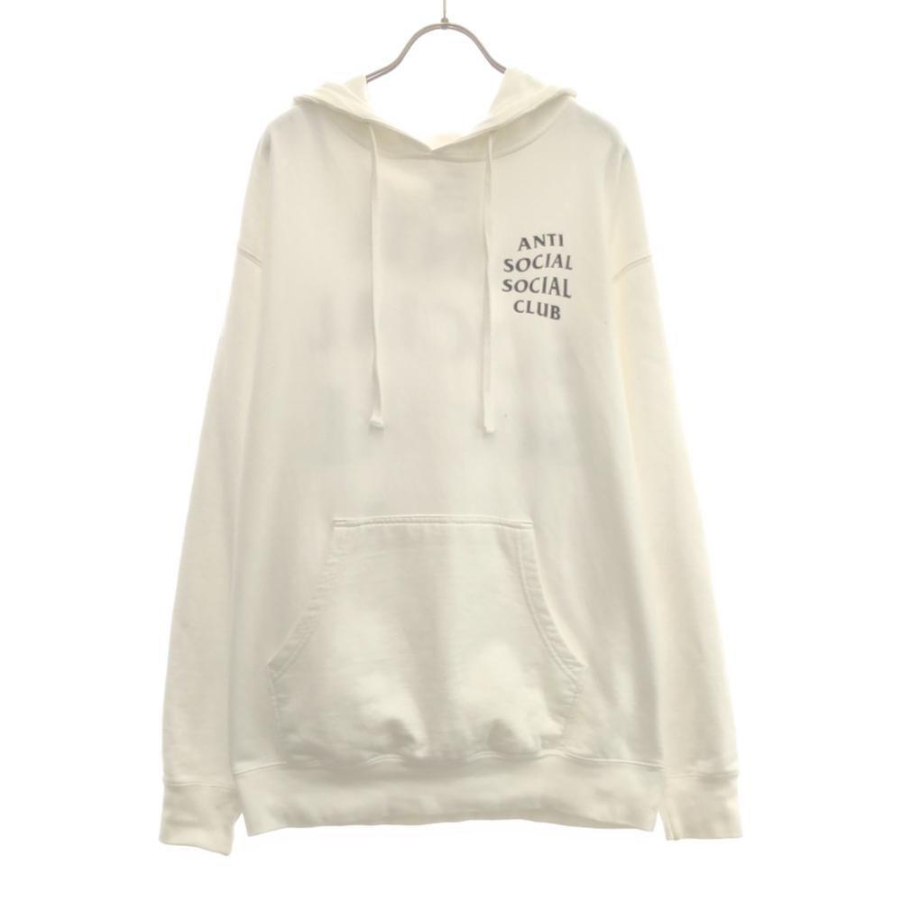 ANTI SOCIAL SOCIAL CLUB Logo print Long sleeve Sweatshirts white trainer Men's Used