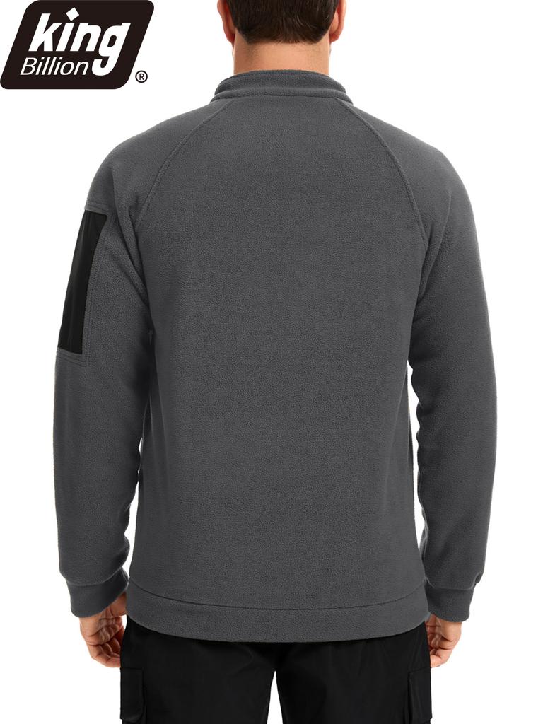 Pulover Tactic pentru Bărbați cu Gât Înalt - Toamnă Iarnă Căptușit cu Fleece Izolat Mânecă Lungă Moale Confortabil Durabil Hanorac Casual Zilnic pentru Bărbați