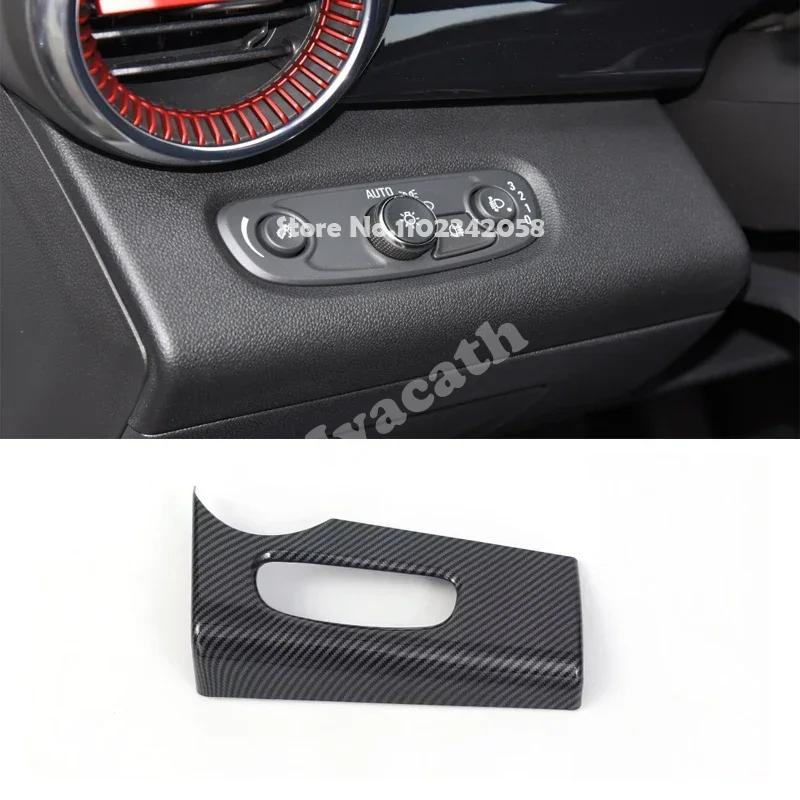 LHD ABS carbonfiber For Chevrolet Trax 2024+ Air Condition Outlet Console Gear panle Head Window swtich handle Panel Accessories