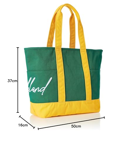 Major League Baseball Embroidered Tote Bag TTB166 Men's Athletics Deep Green