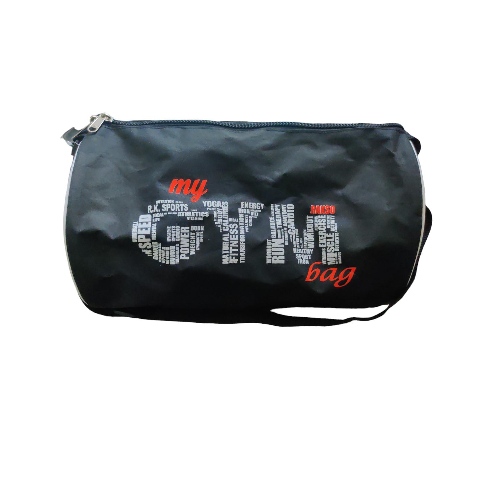 

@ Gym Bag Two Side Pocket Black Color For Unisex E963 Zr780-60%Off