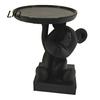 Bear Jewelry Holder 3D Printed Polar Storage Tray, Cute Animal Ring & Dish, Solid Base Ornament Minimalist Desk Organizer for Keys Coins Trinkets,