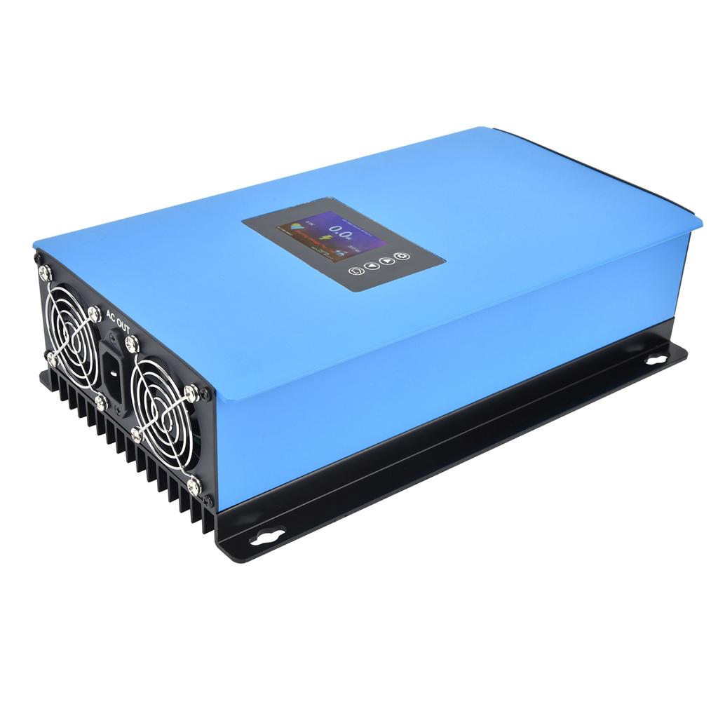 Solar Inverter Grid Tie 1000W LCD with Limiter for PV Panels Battery Discharge
