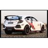 1/32 HONDA CIVIC TYPE R Alloy Sports Car Model Diecasts & Toy Vehicles Metal Car Model Sound and Light Collection Kids Toy Gift