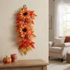 Rustic Maple Sunflower Bouquet Real Touch Simulation Sunflower Decor Swag  Harvest Themed