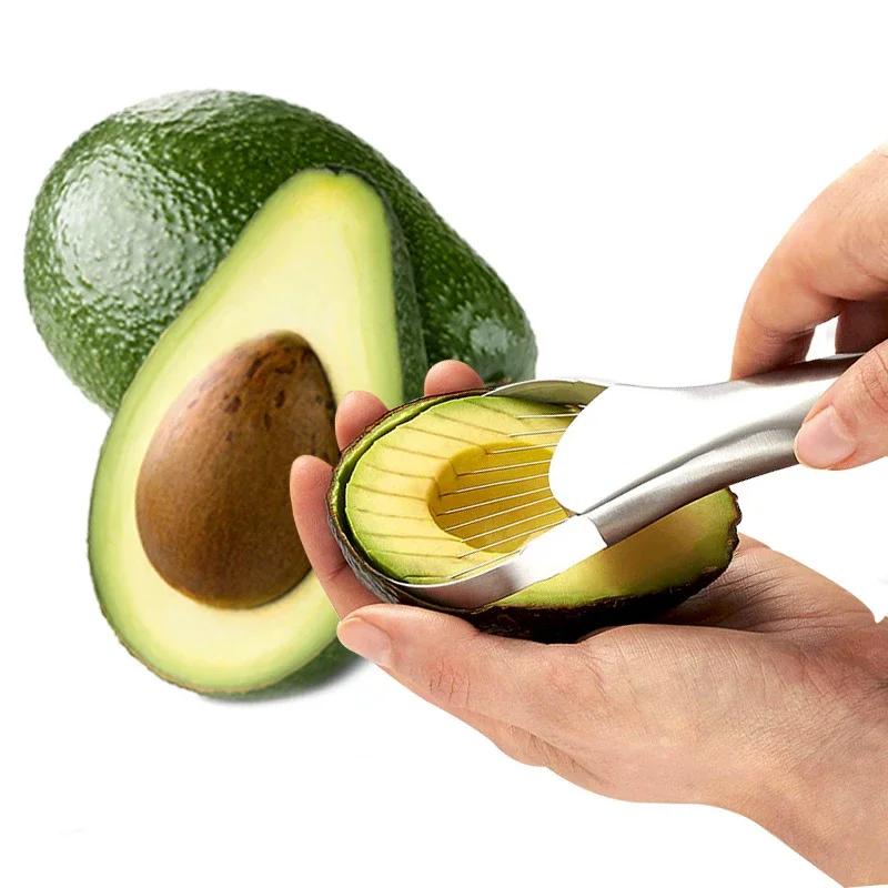 Tools Fruit Kitchen Acceesories Items Kitchens Accessories Paring Gadgets Knife Slicer 2 In 1 Things Home Avocado Stainless Bar