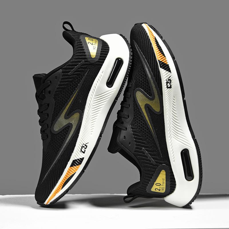 New running shoes men's sports raw mesh hot-selling couple shoes 2025 breathable racing shoes marathon same men's models