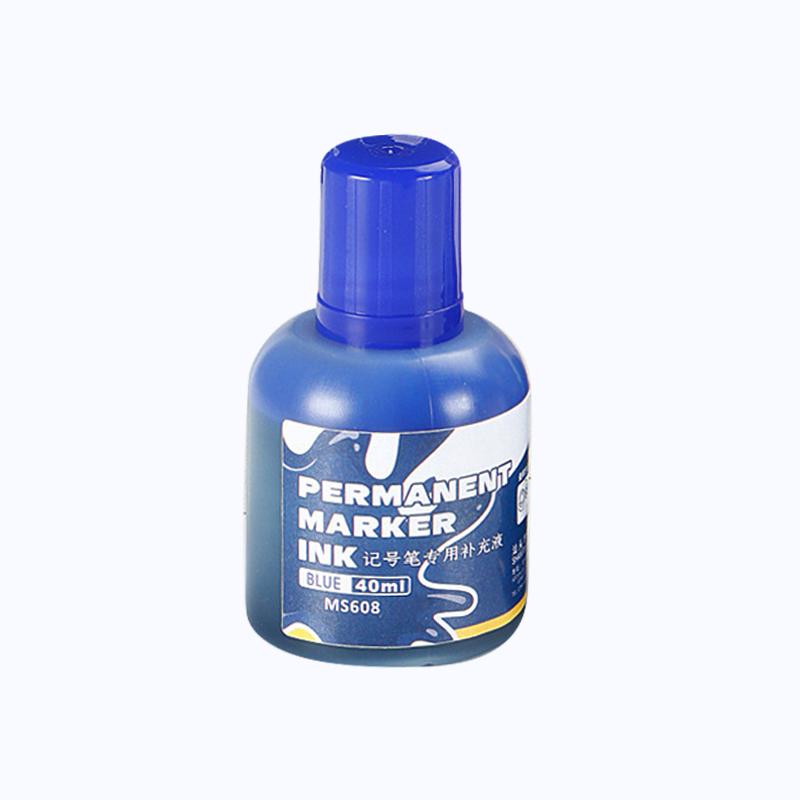 3 Colors Permanent Marker Ink,40ml,Oily,Quick-Drying,Waterproof And Non-Fading,Non-Erasable Marker Ink Refill 1 Box
