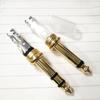 2/3 Pole Audio Mono Stereo Jack 6.35mm 6.5mm Male Connector Gold-Plated 1/4 Inch Plug Microphone Cable