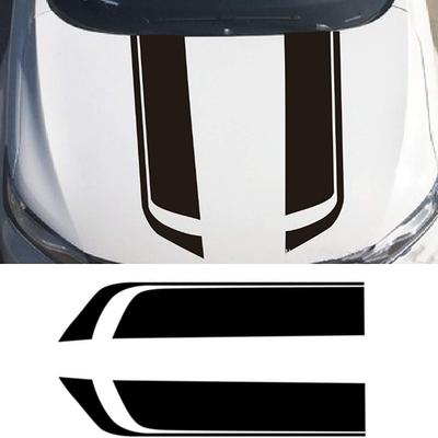 Car Sticker Machine Cover Decorative Sticker Stripe Decal Is Suitable for All Car SUV Off-road Vehicle Universal Stickers