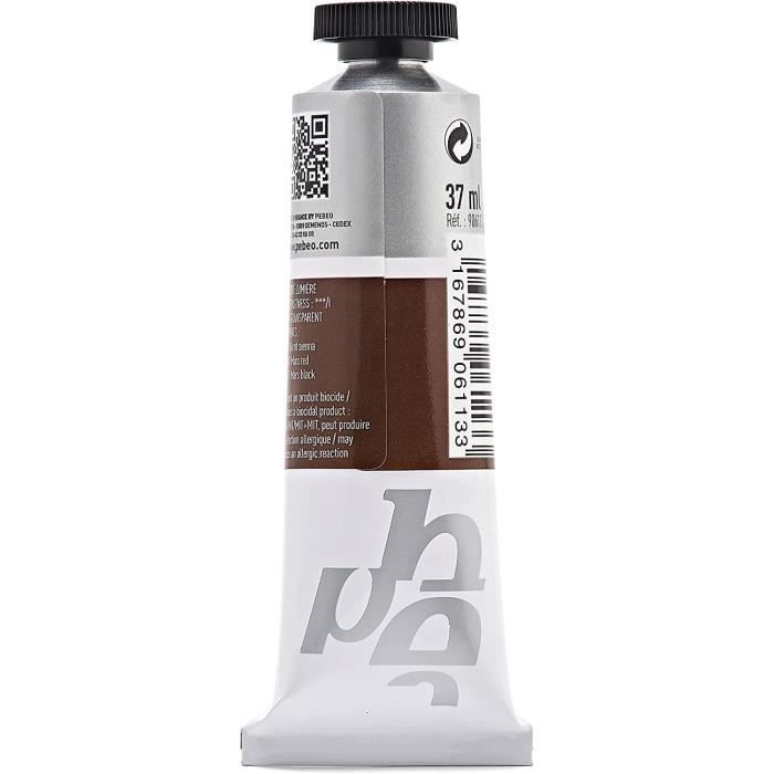 Peinture - PEBEO - Sienne Brûlée - 37 ml - Extra Fine - Brillant
