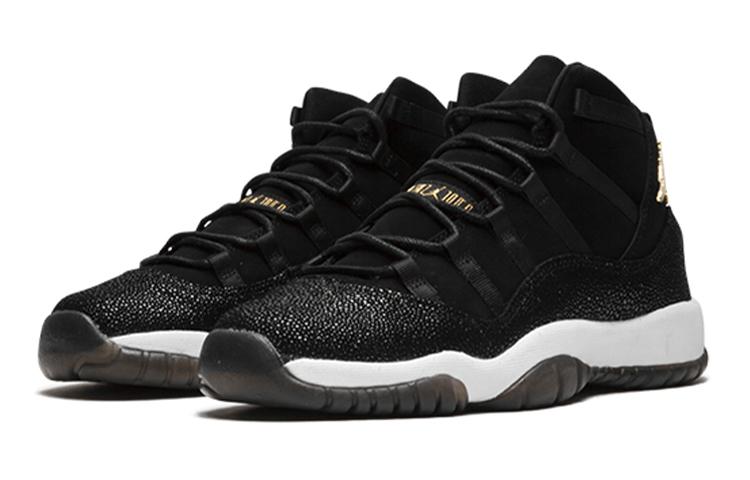 Jordan 11 Retro Erbin Schwarz Rochen GS 852625-030